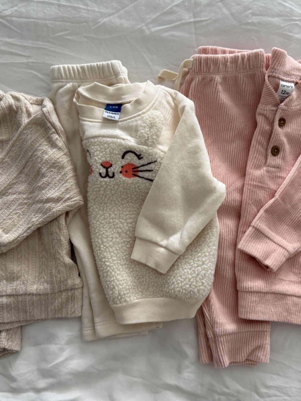 Toddler bundle 12M, Pink, Cream